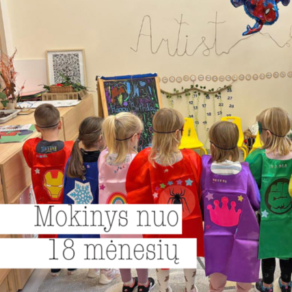 A student at 18 months? | Mamos žurnalas